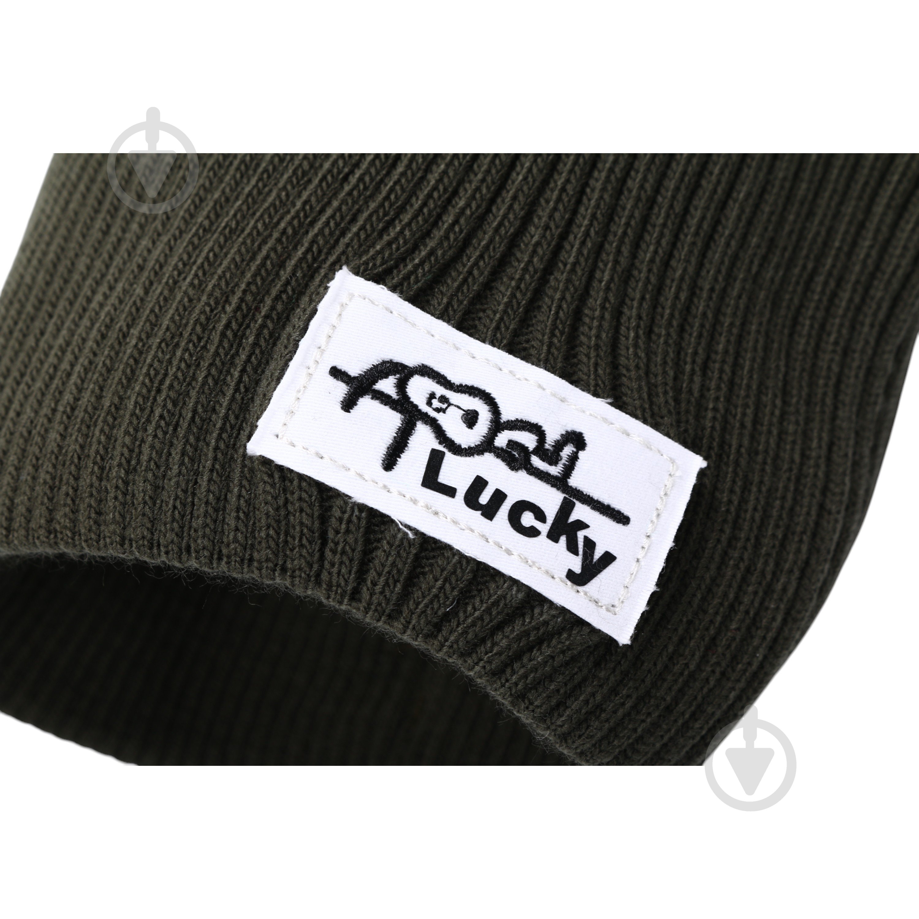 Шапка Pompona р. 46-48 24WP61 оливковый - фото 2