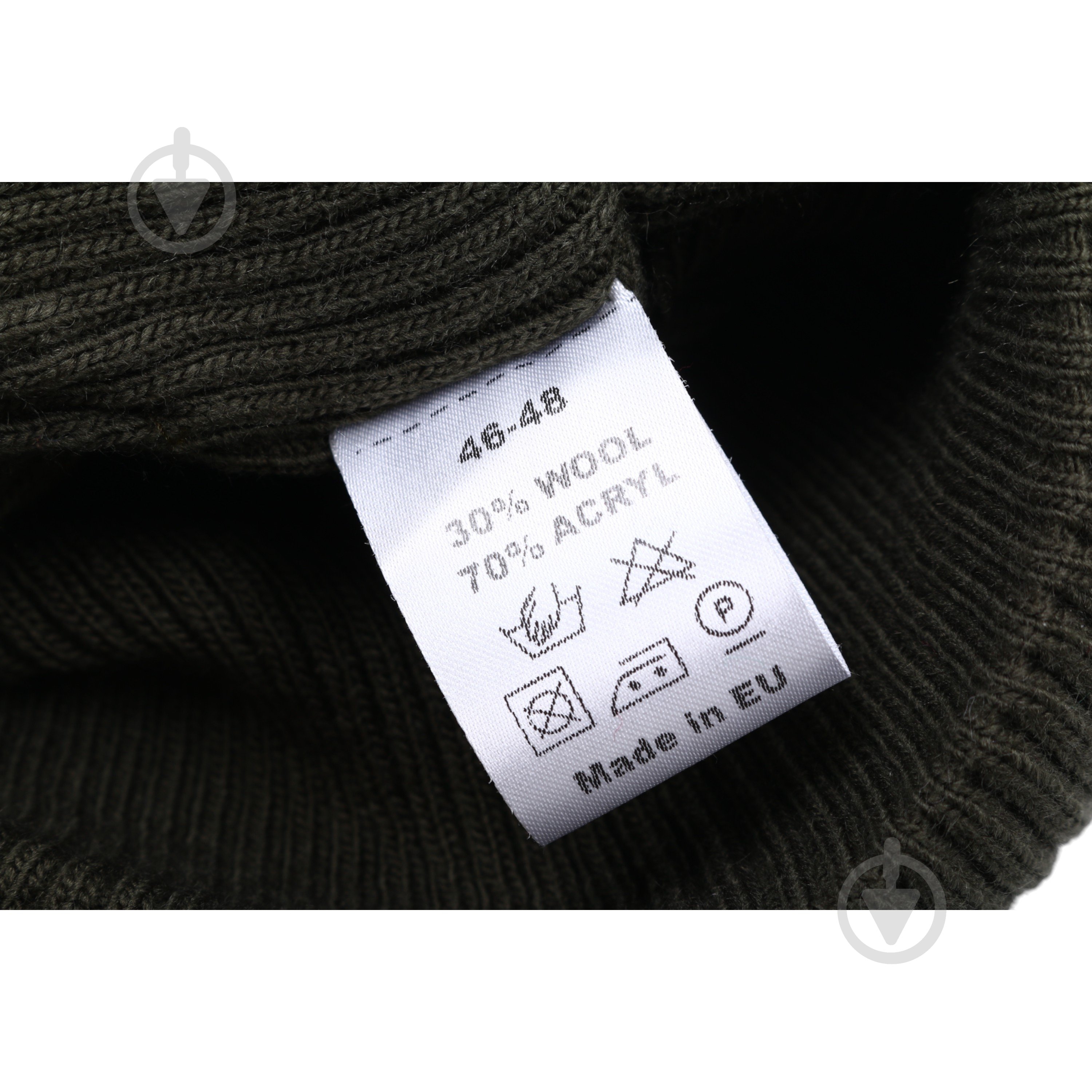 Шапка Pompona р. 46-48 24WP61 оливковый - фото 3