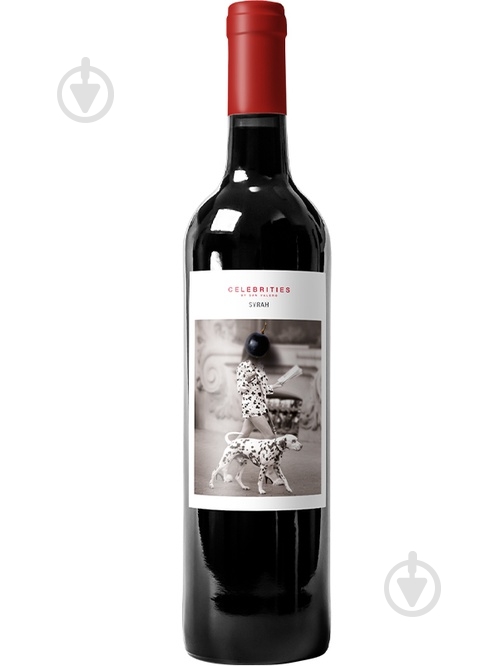 Вино Celebrities Syrah красное сухое 0,75 л - фото 1 Вино Celebrities Syrah красное сухое 0,75 л - фото 1