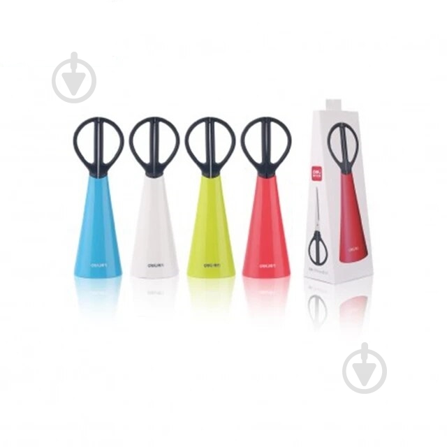 Ножницы 17 см 0601 микс Deli - фото 1