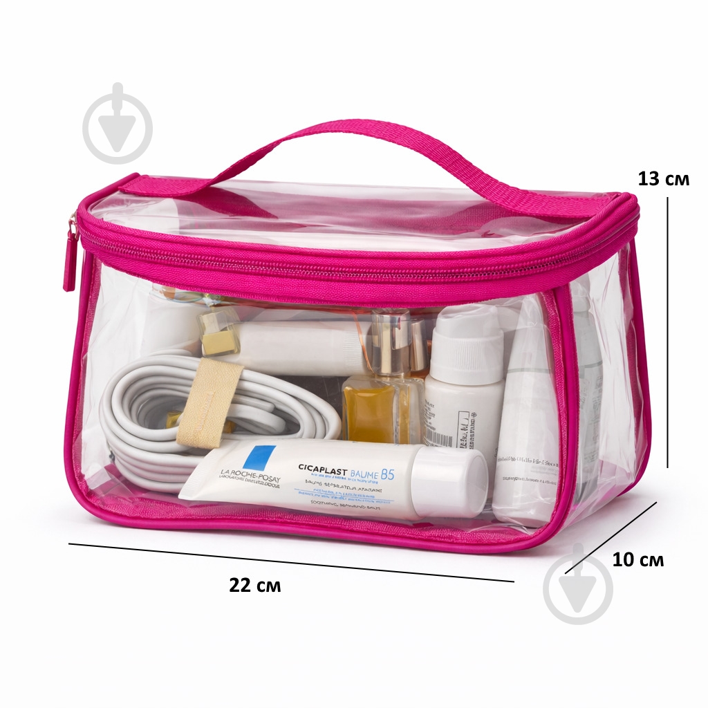 Косметичка Organize Washbag M рожева - фото 2