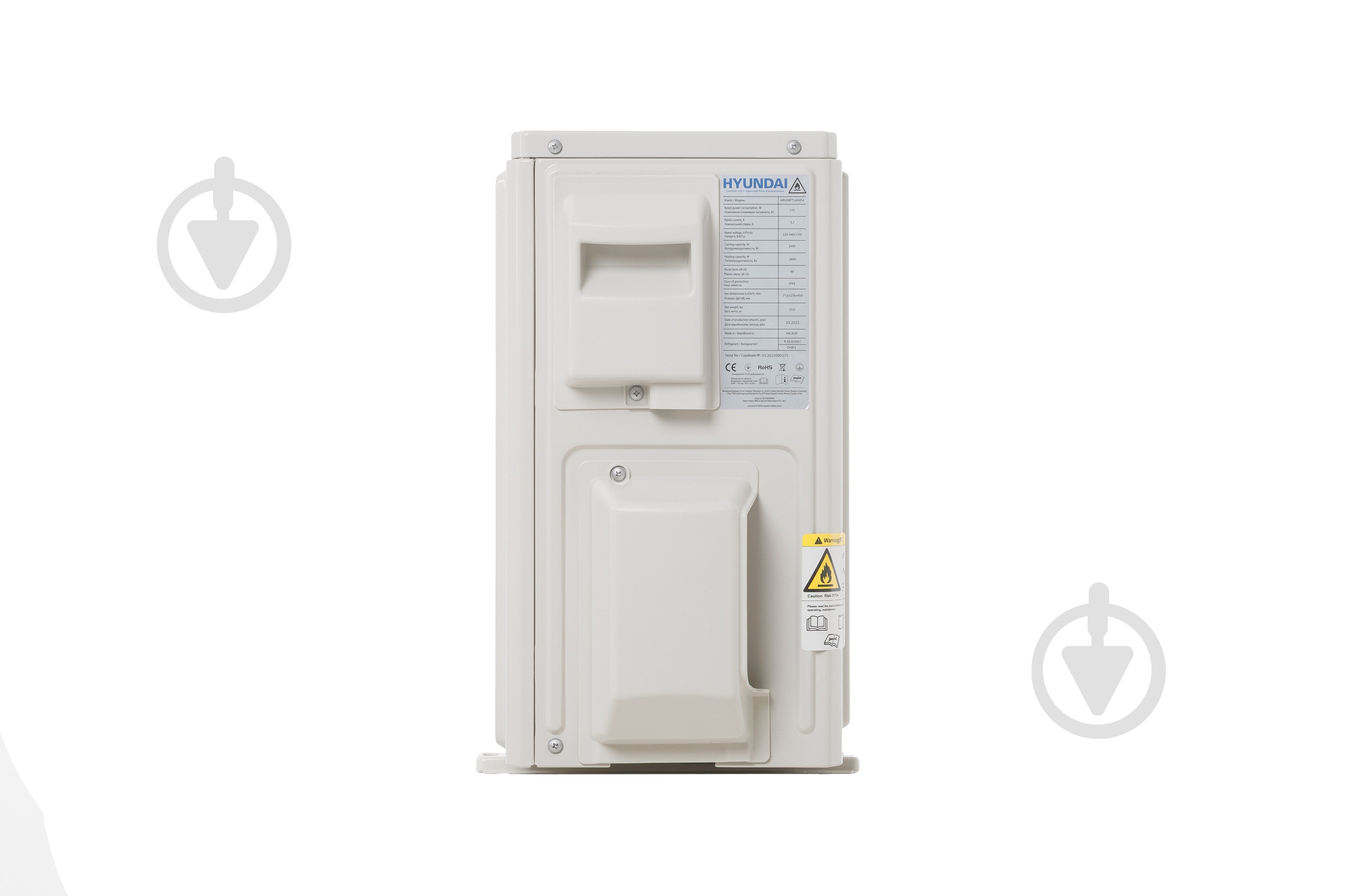 Кондиціонер Hyundai ARN09PTUAWF4/ARU09PTUAWF4 - фото 13