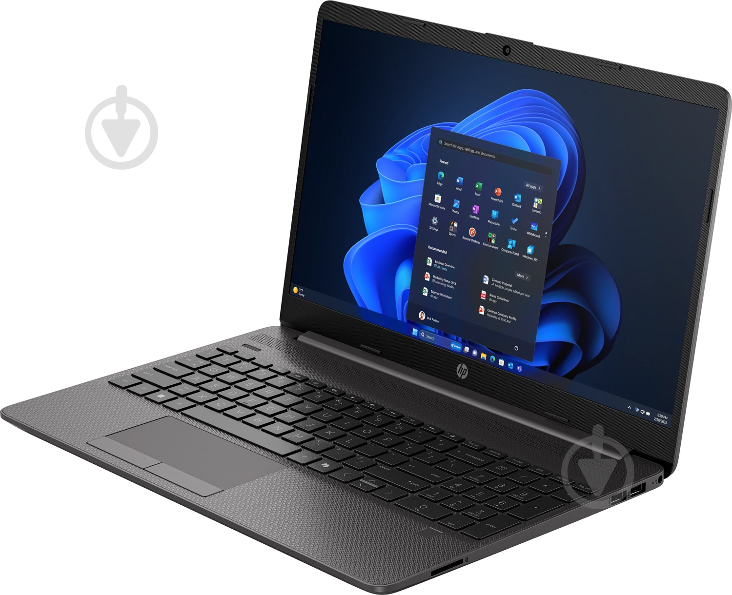 Ноутбук HP 250R G9 15,6" (C7GB2AT) dark ash silver - фото 3