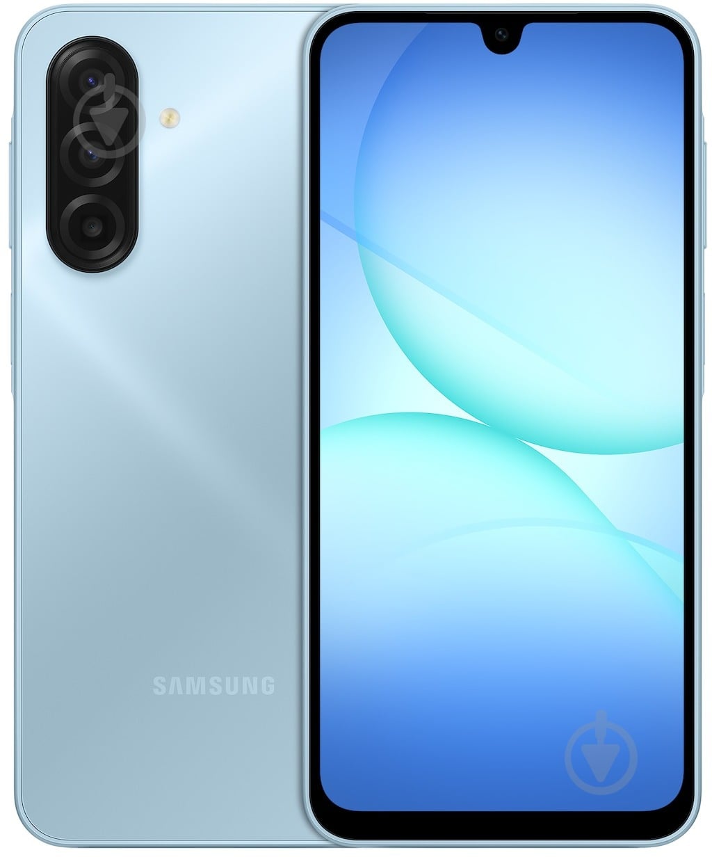 Смартфон Samsung Galaxy A17 4/128GB light blue (SM-A175FLBBEUC) - фото 1