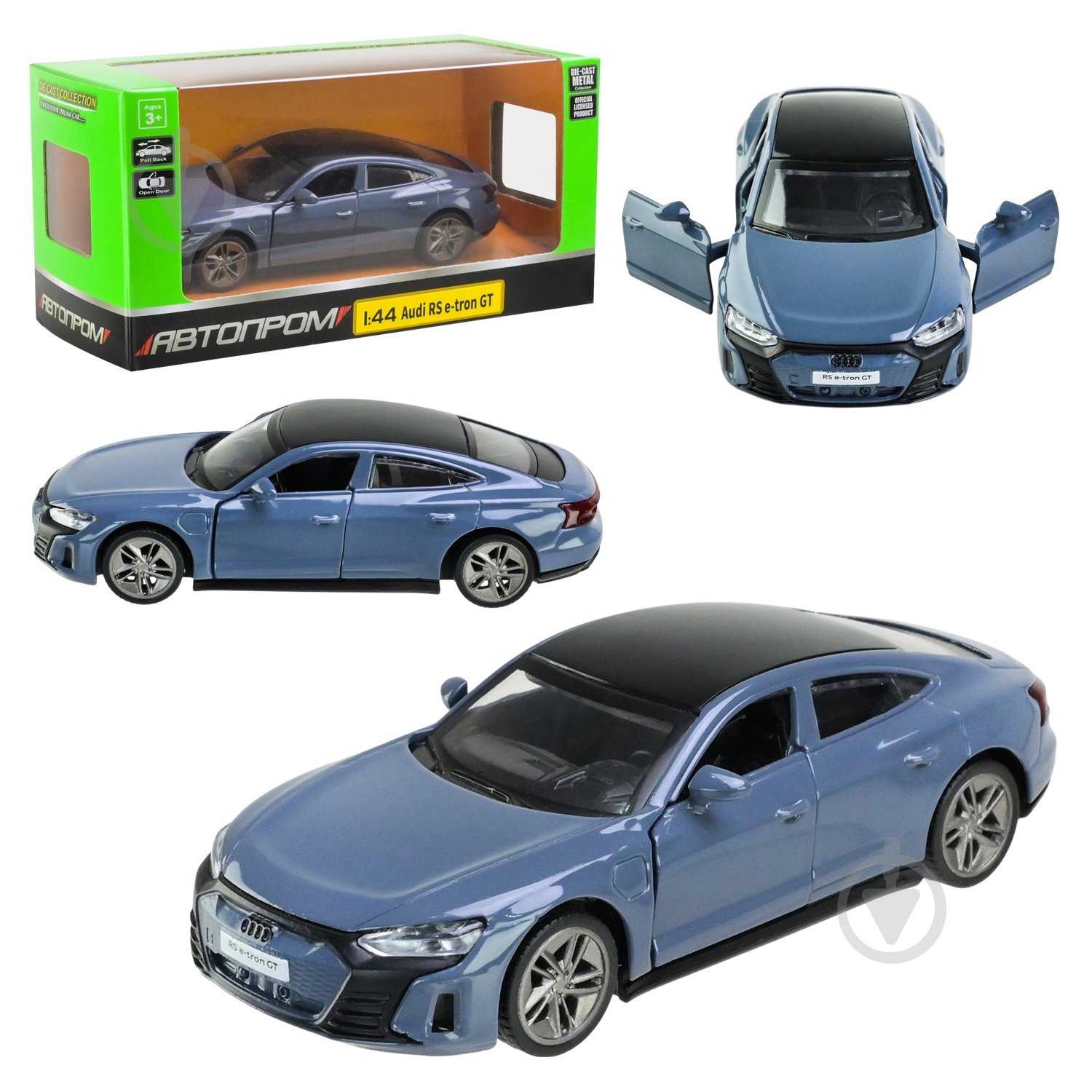 Машинка Автопром Audi E-tron GT 4379 - фото 1 Машинка Автопром Audi E-tron GT 4379 - фото 1