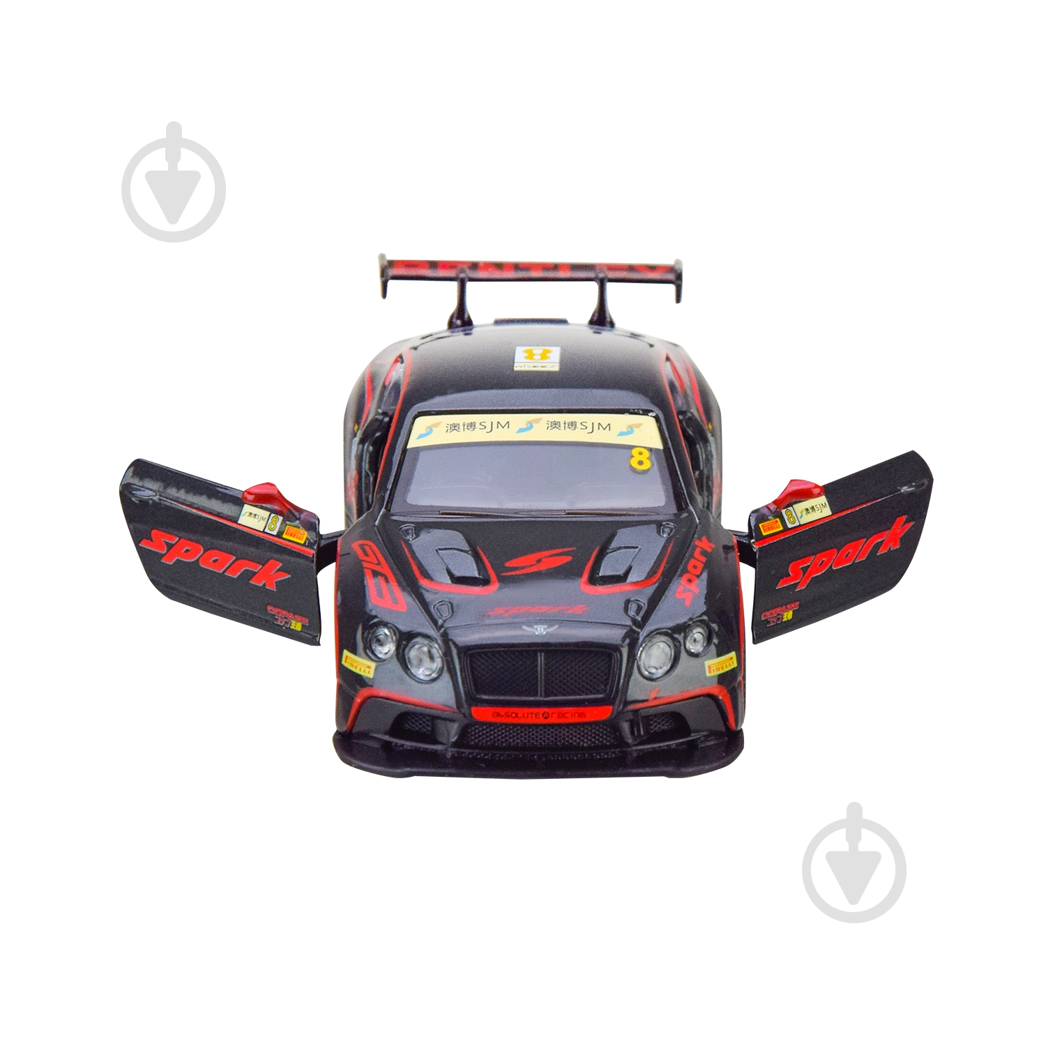 Машинка Shantou 1:43 Bentley Continental GT3 Concept 4364 - фото 3