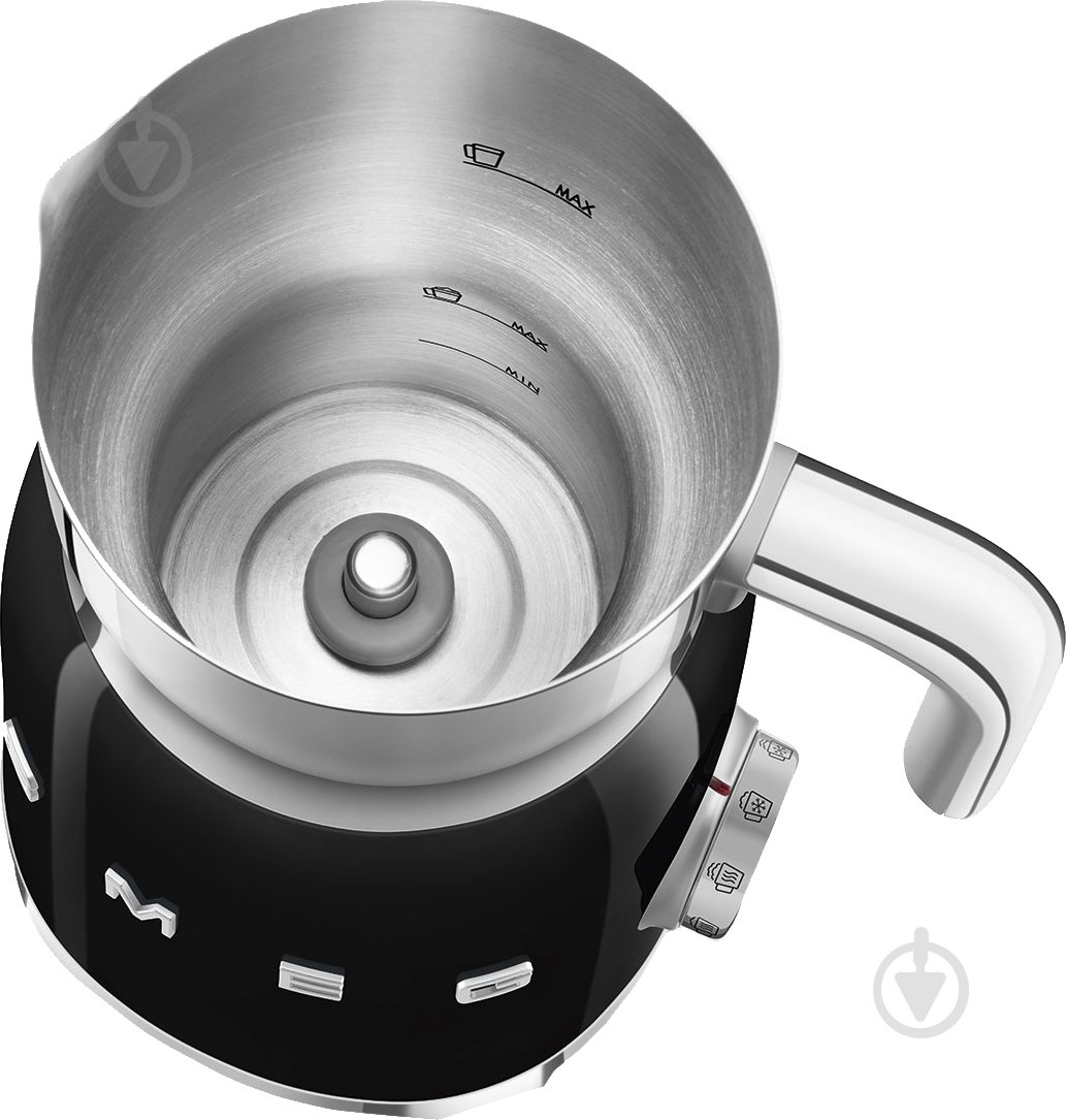 Капучинатор Smeg MFF01BLEU черный - фото 5