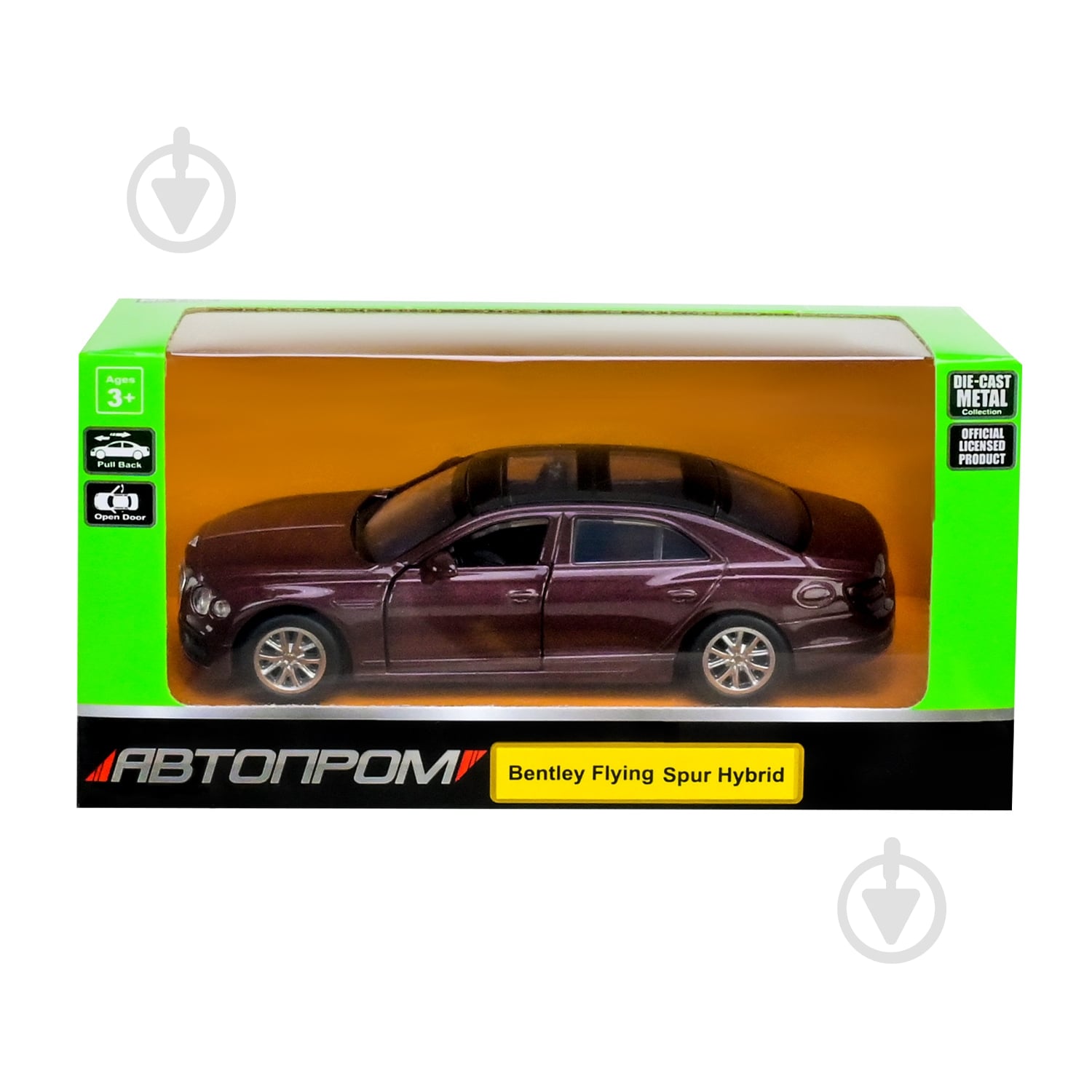 Машинка Автопром Bentley Flying Spur Hybrid 4380 - фото 12