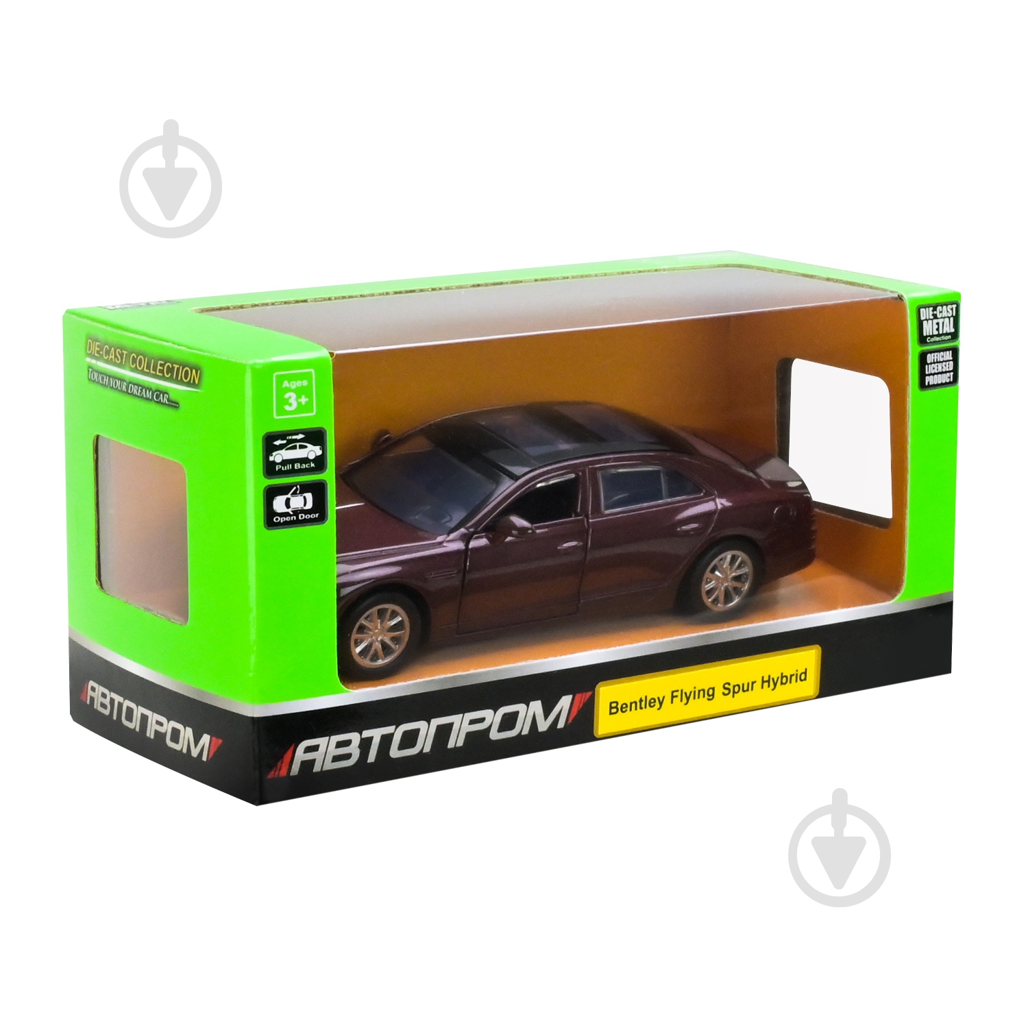 Машинка Автопром Bentley Flying Spur Hybrid 4380 - фото 13