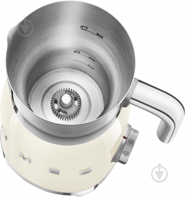 Капучинатор Smeg MFF01CREU кремовый - фото 4