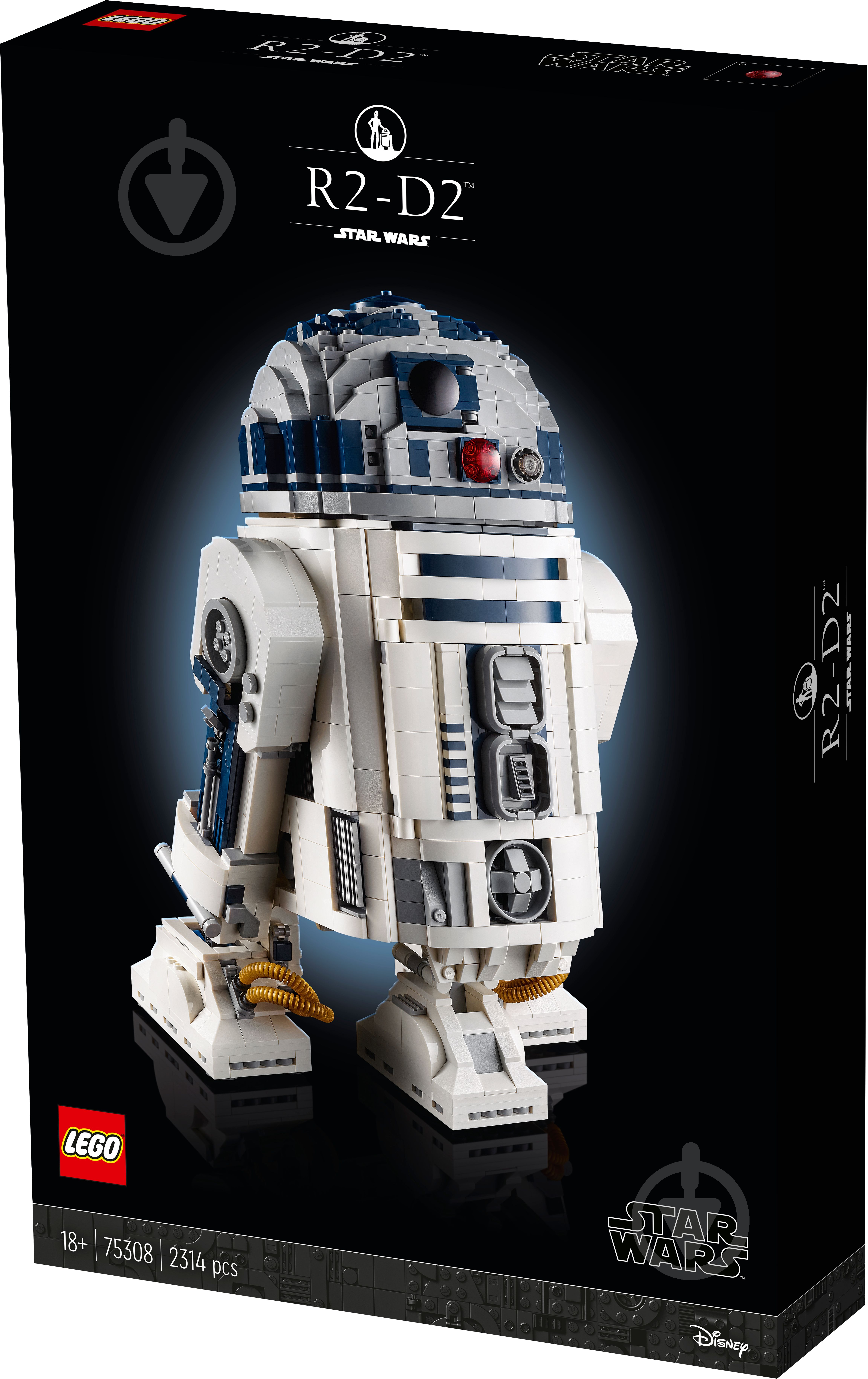 Конструктор LEGO Star Wars R2-D2™ 75308 - фото 4 Конструктор LEGO Star Wars R2-D2™ 75308 - фото 4
