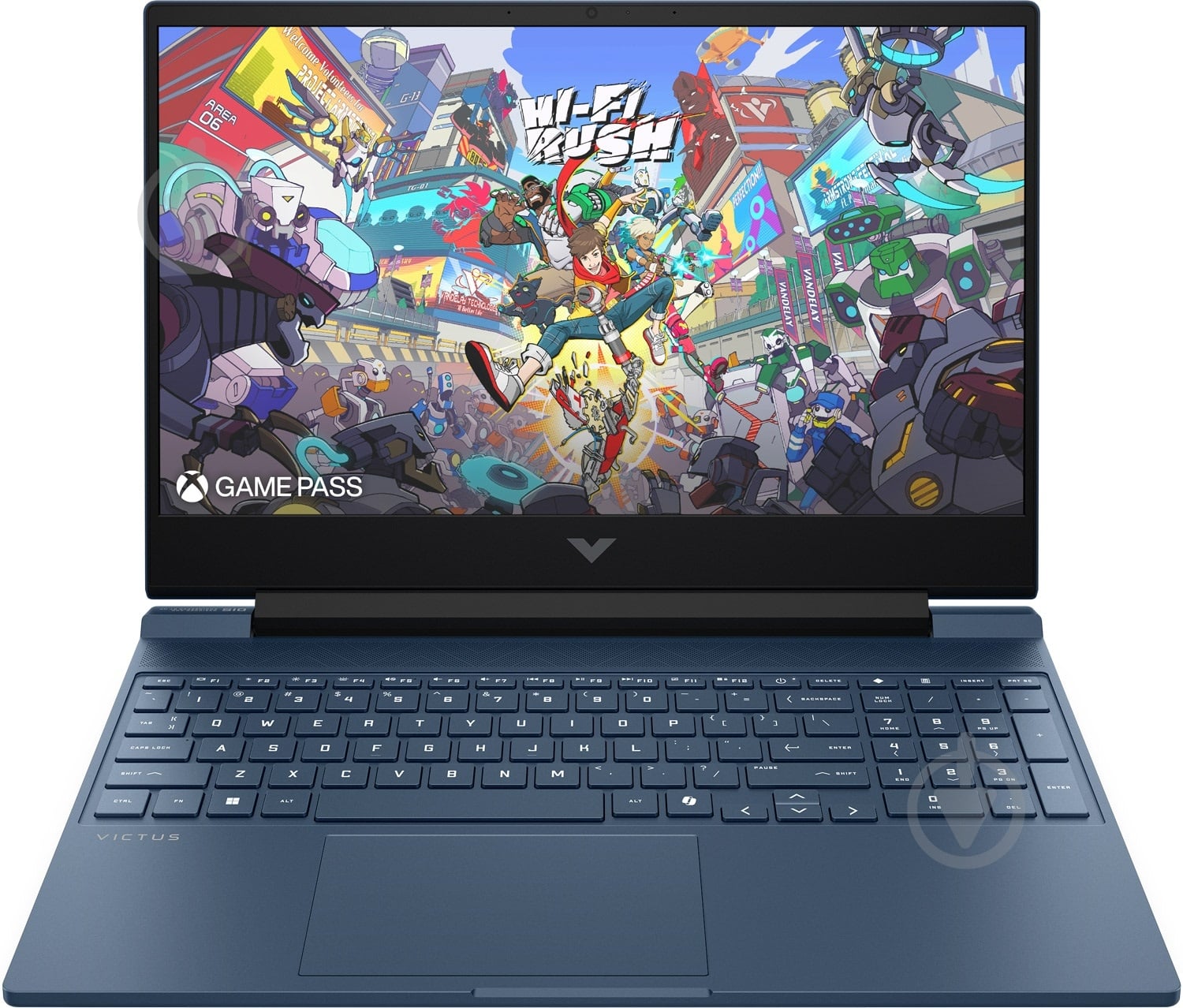Ноутбук HP Victus 15-fa2710ua 15,6" (BF1H5EA) performance blue - фото 1