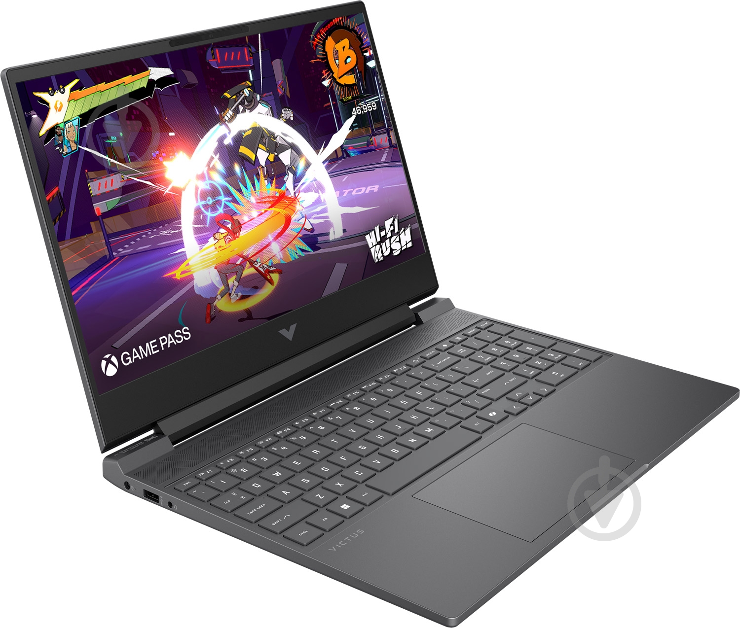 Ноутбук HP Victus 15-fa2706ua 15,6" (C9XE0EA) mica silver - фото 2