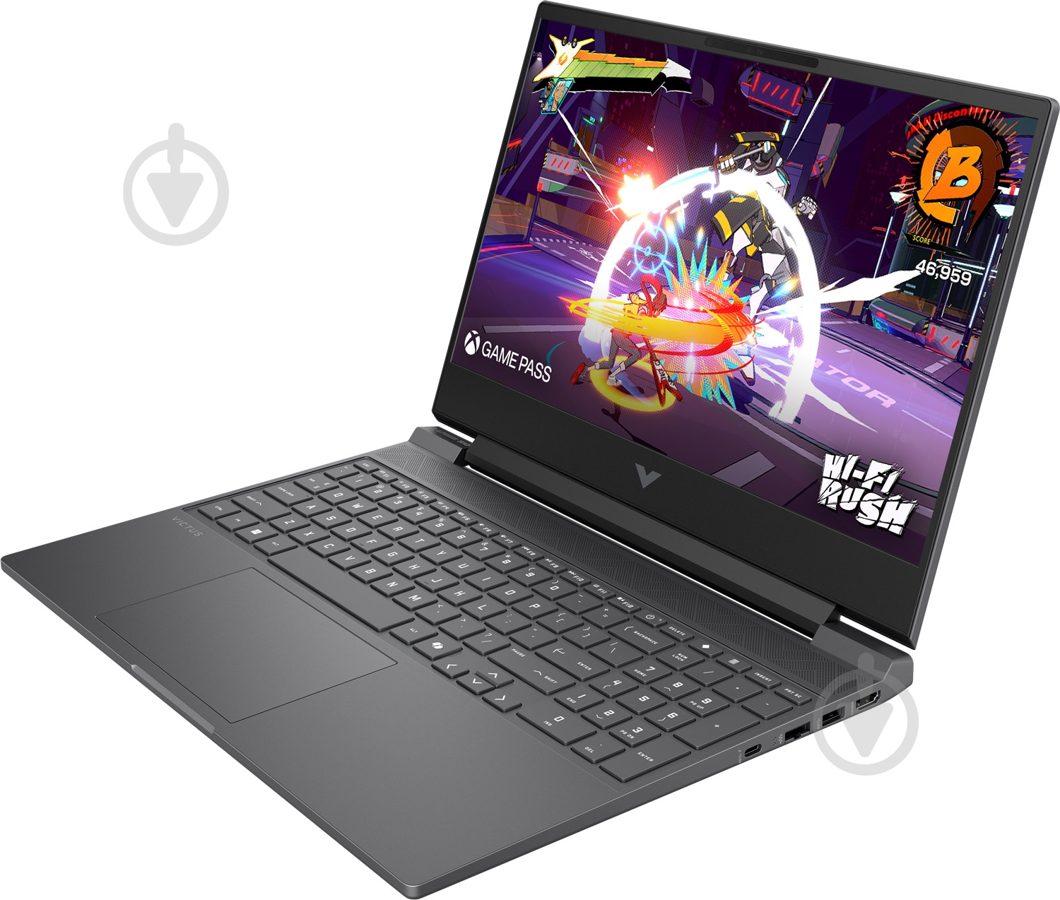 Ноутбук HP Victus 15-fa2706ua 15,6" (C9XE0EA) mica silver - фото 3