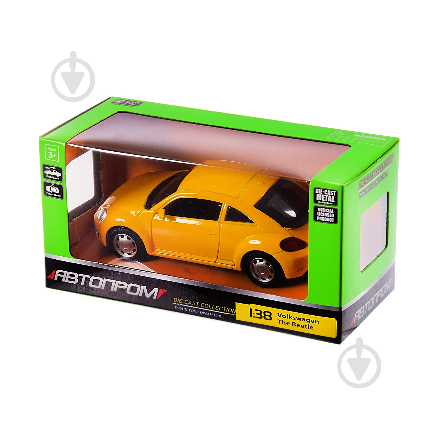 ᐉ Машинка Автопром 1:38 Volkswagen The Beetle 4349 • Купить в