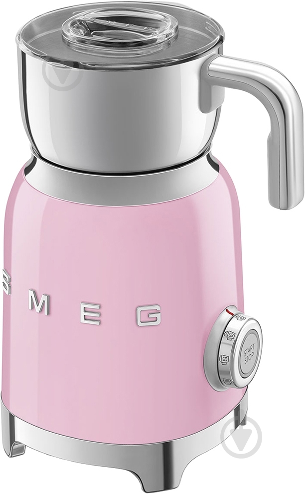 Капучинатор Smeg MFF01PKEU розовый - фото 2 Капучинатор Smeg MFF01PKEU розовый - фото 2