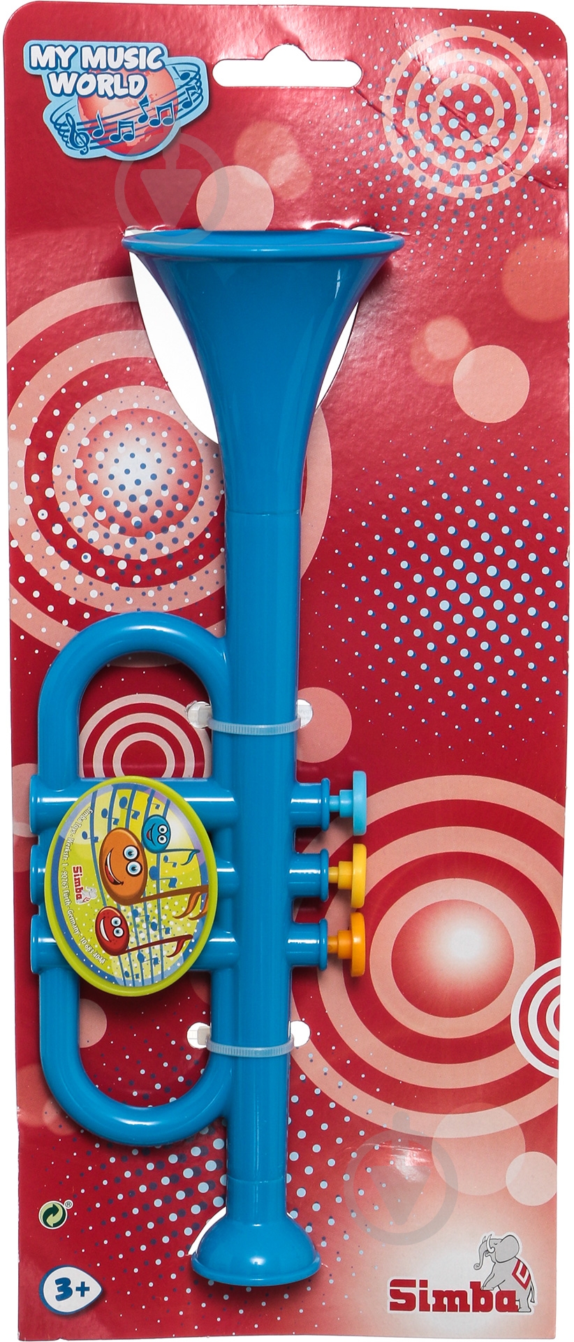 Игрушка Simba Труба. Веселые ноты 27 см 6834044 - фото 3