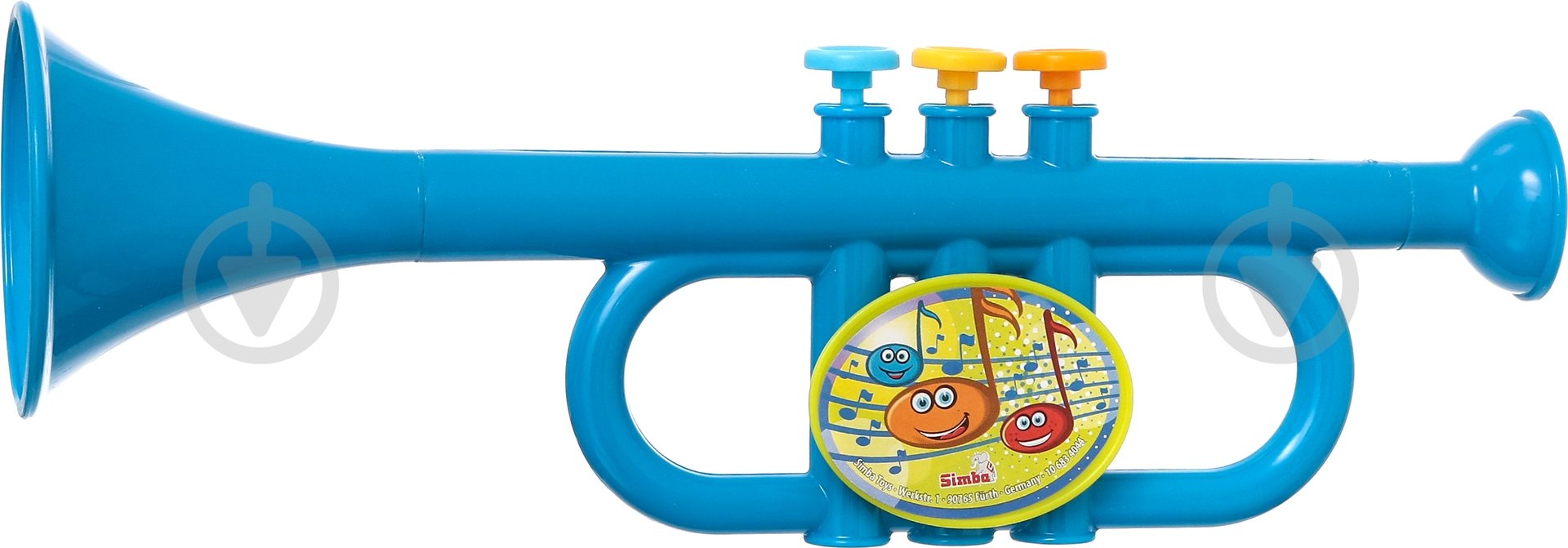 Игрушка Simba Труба. Веселые ноты 27 см 6834044 - фото 1