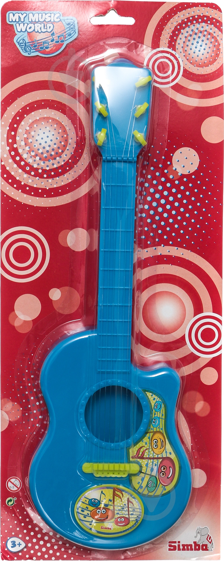 Игрушка Simba Гитара Веселые ноты 26 см 6834046 - фото 1