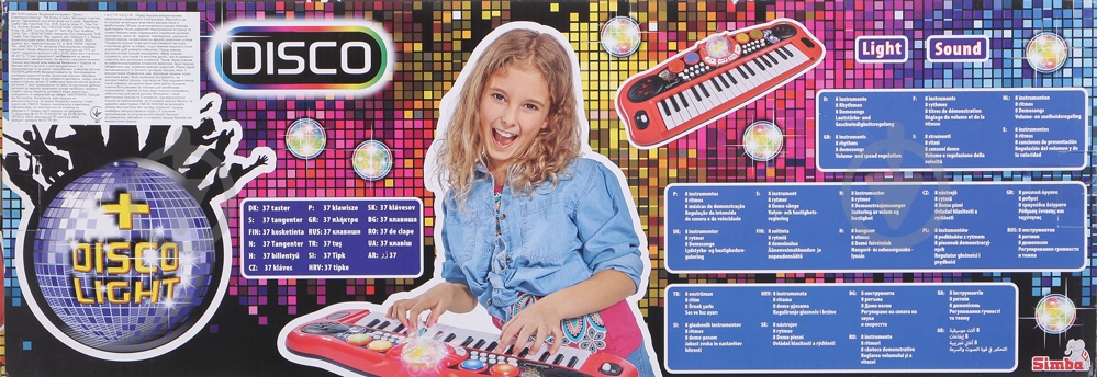 Электросинтезатор Simba Диско 6834101 - фото 4