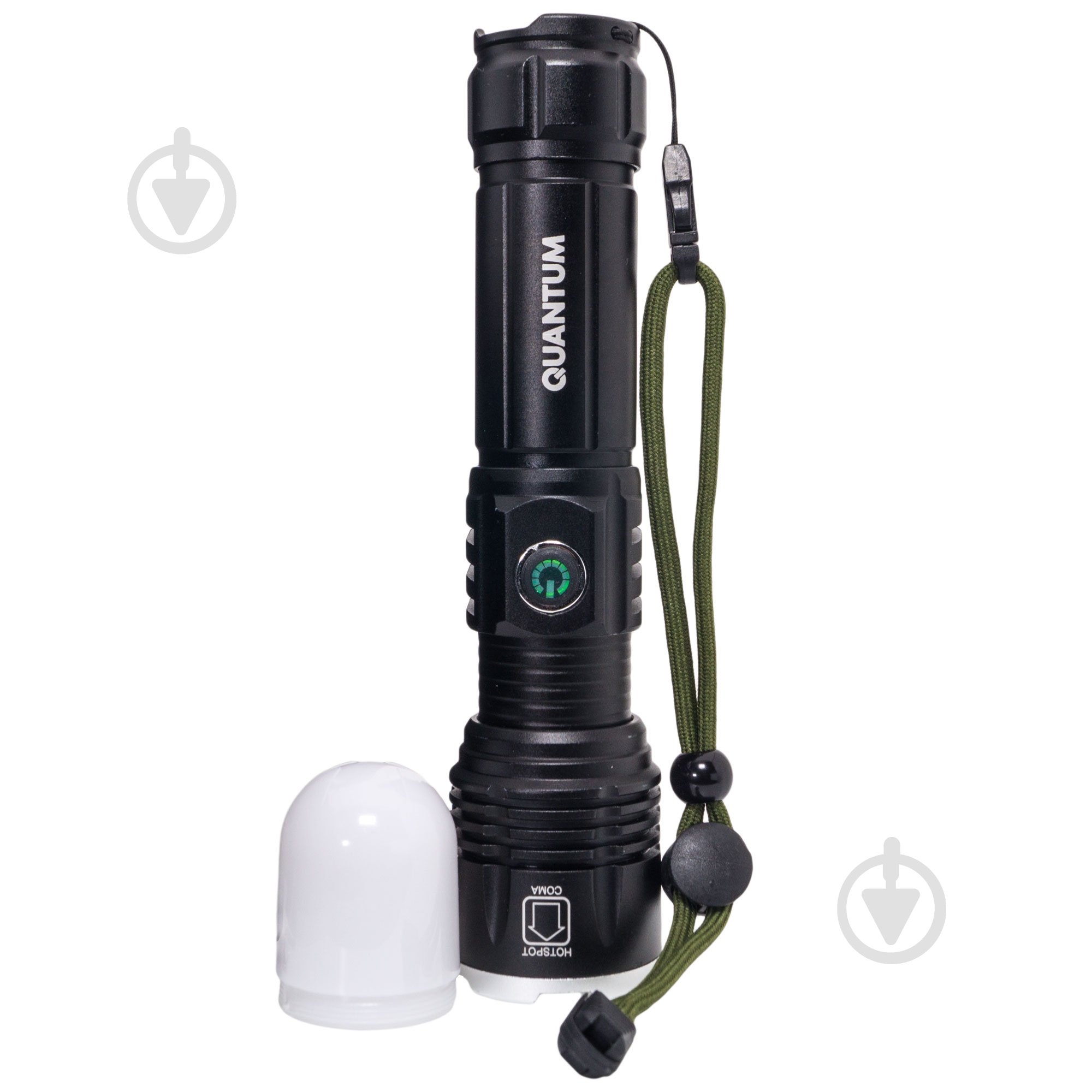 Ліхтарик Quantum Solid Highlight 10W LED 1000 Lm чорний QM-FL1021-CB - фото 1 Ліхтарик Quantum Solid Highlight 10W LED 1000 Lm чорний QM-FL1021-CB - фото 1