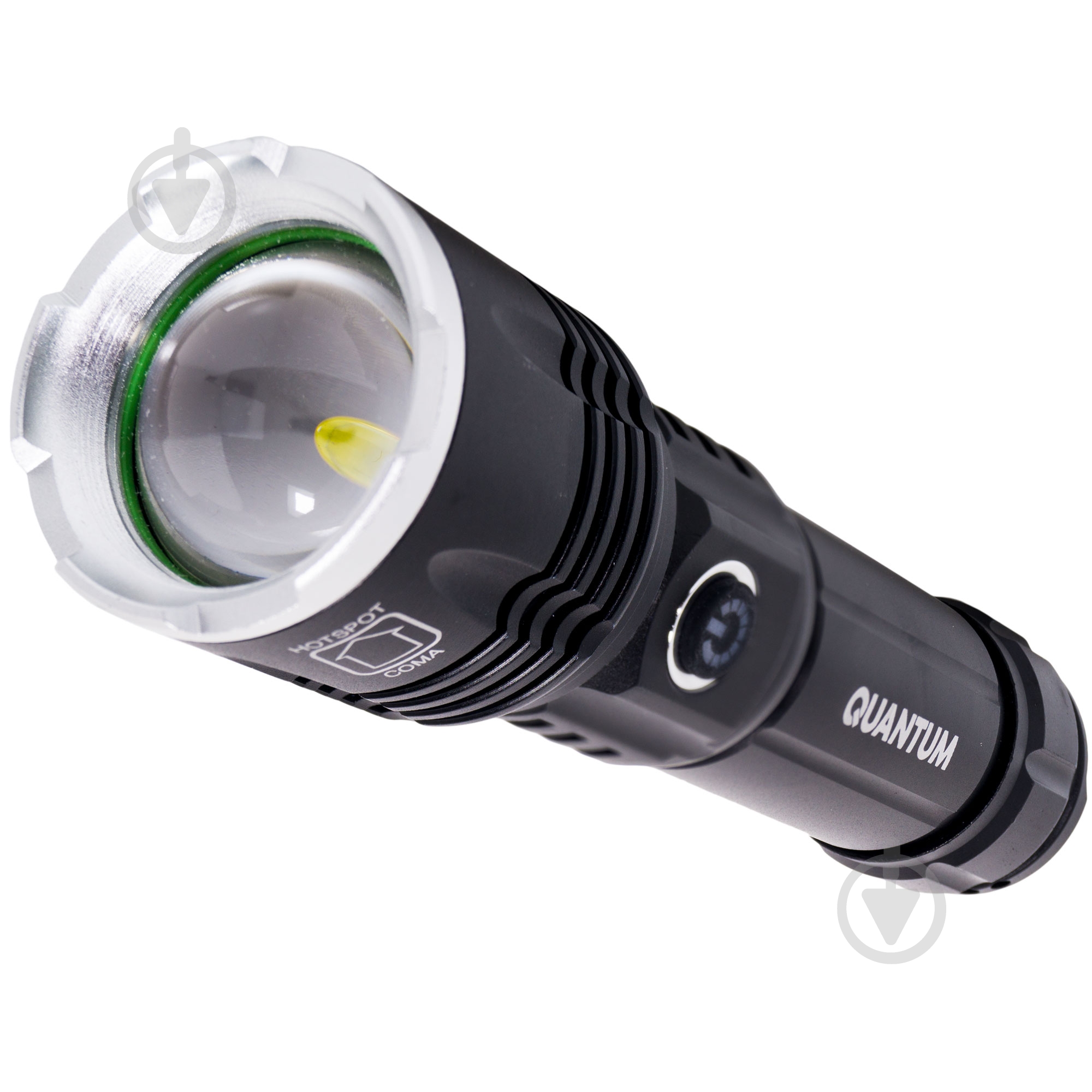 Ліхтарик Quantum Solid Highlight 10W LED 1000 Lm чорний QM-FL1021-CB - фото 2 Ліхтарик Quantum Solid Highlight 10W LED 1000 Lm чорний QM-FL1021-CB - фото 2