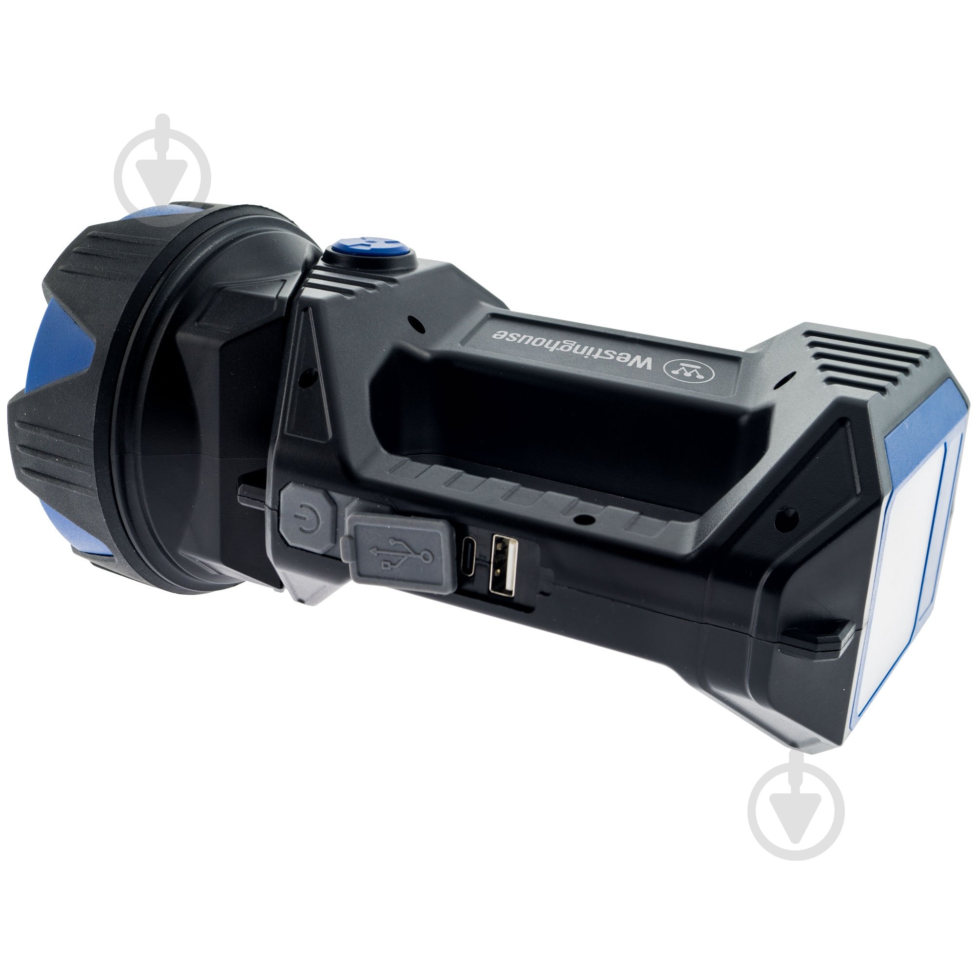 Фонарь поисковый Westinghouse 15W LED WF907 с функцией Power Bank 1200 Lm черный с синим WF907-CB - фото 8