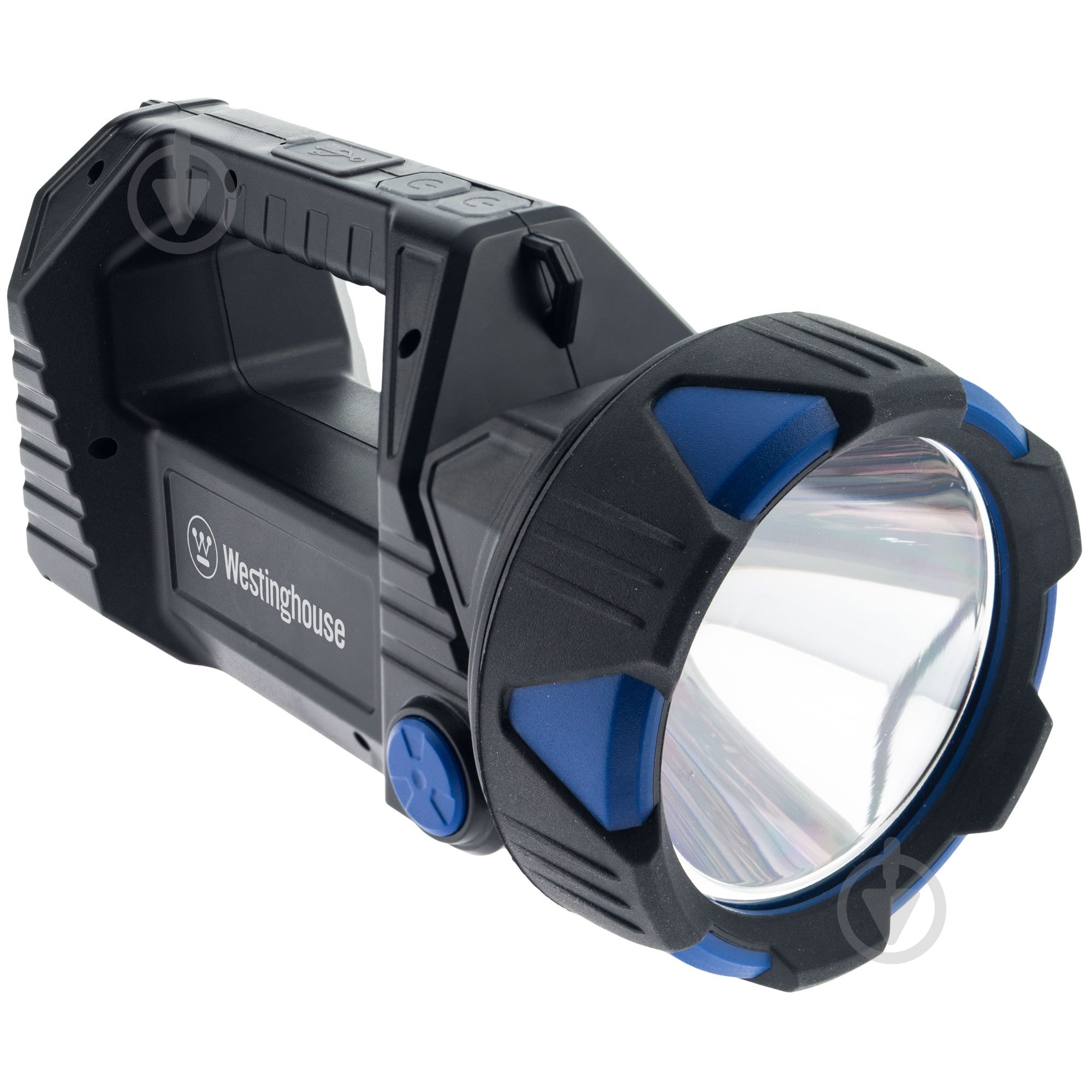 Фонарь поисковый Westinghouse 15W LED WF907 с функцией Power Bank 1200 Lm черный с синим WF907-CB - фото 4