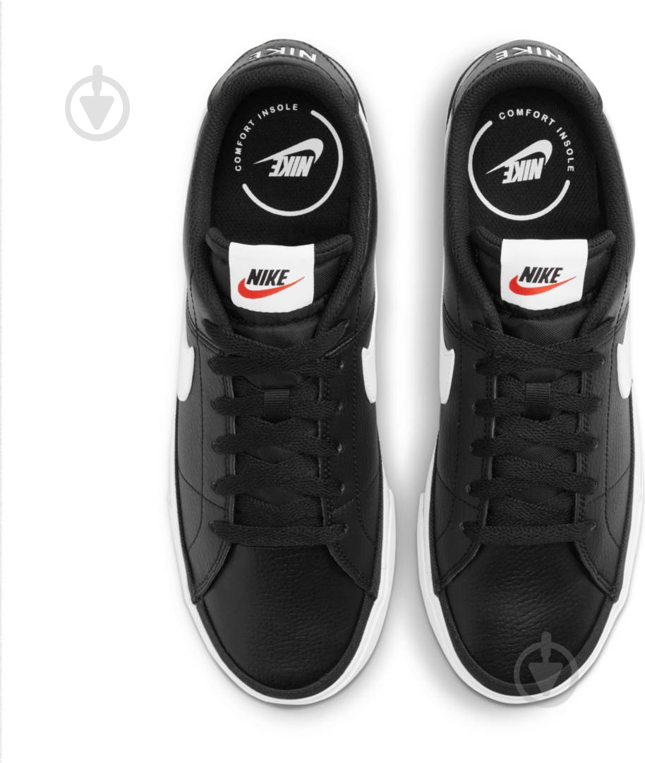 Кросівки чоловічі зимові Nike Court Legacy CU4150-002 р.43 чорні - фото 5