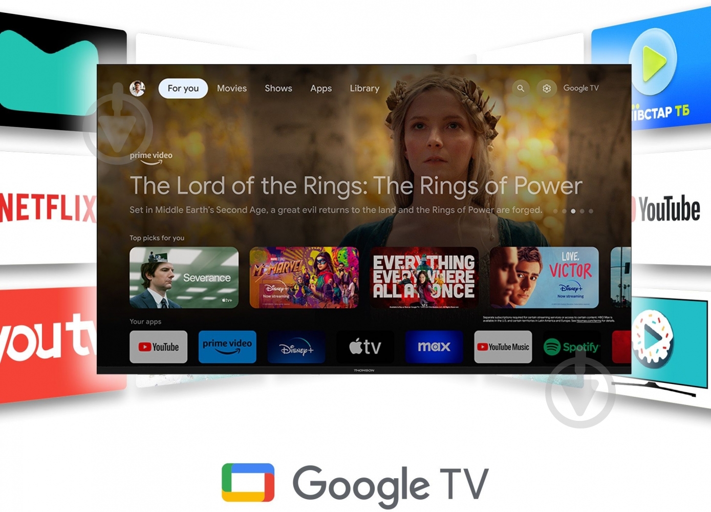 Телевізор Thomson 43QG7C14 - фото 5