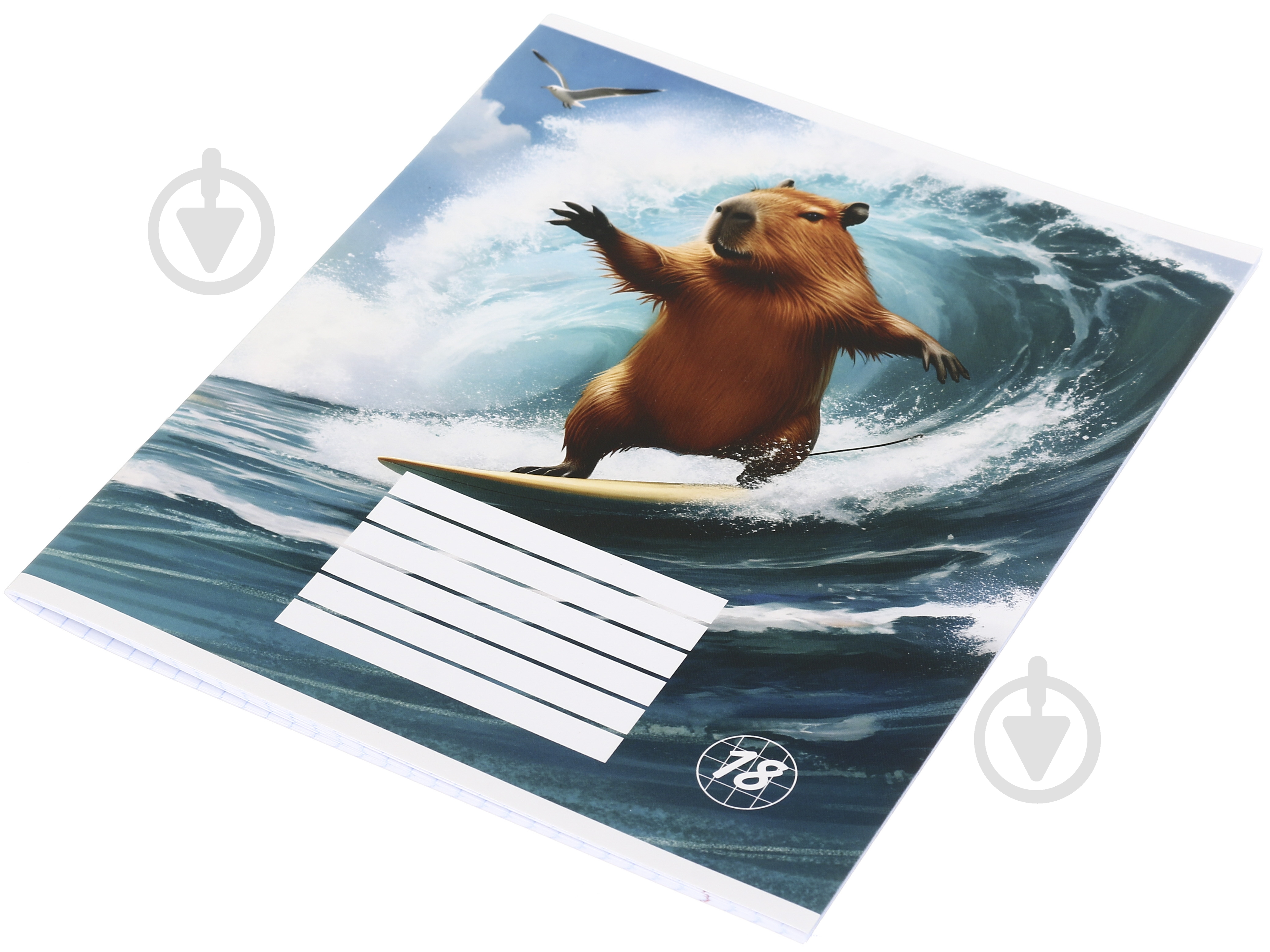 Зошит шкільний Capybara_25 18 аркушів у клітинку Nota Bene - фото 2