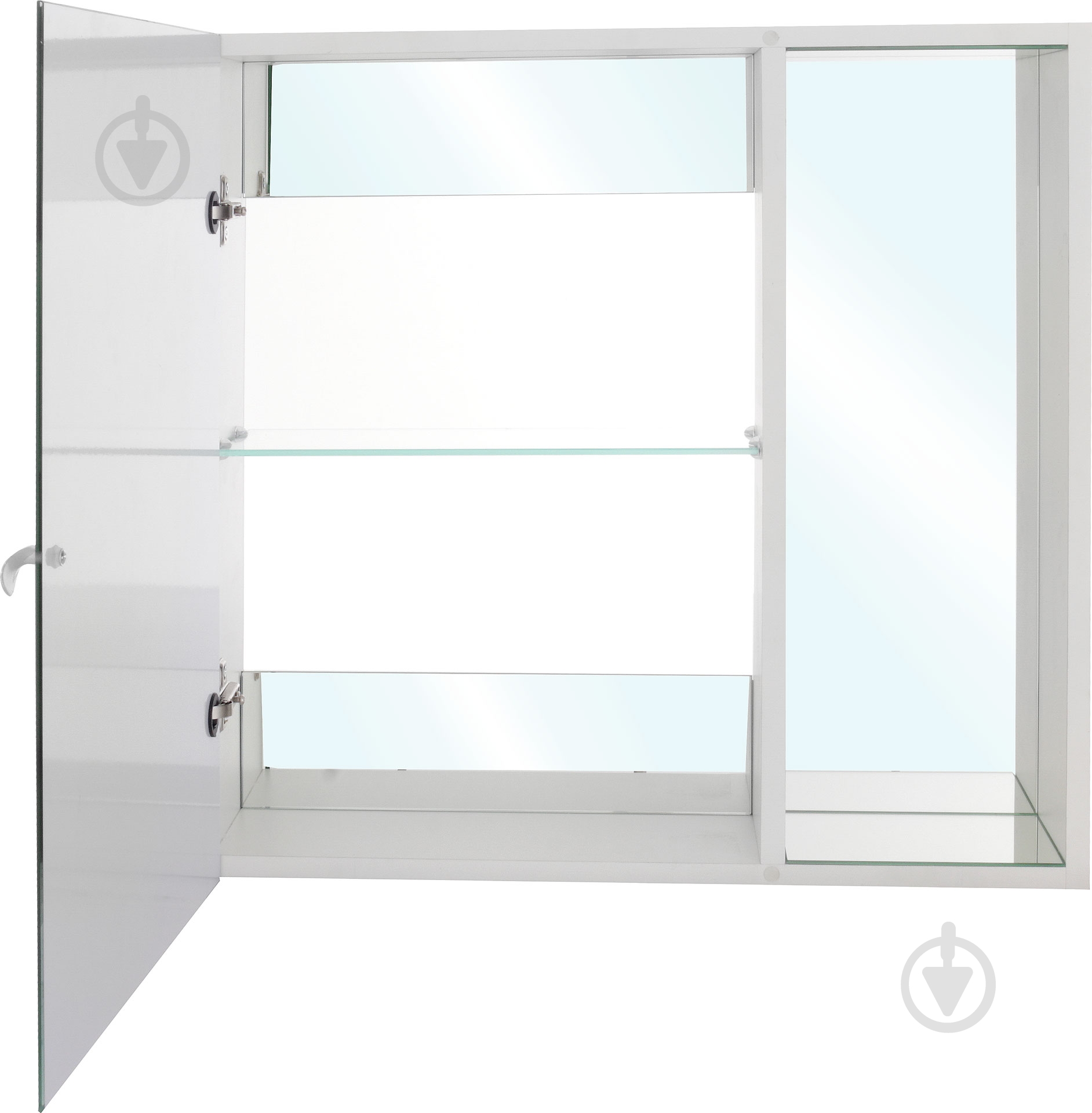 Зеркальный шкаф UMT 2ШП 60x60 - фото 4 Зеркальный шкаф UMT 2ШП 60x60 - фото 4