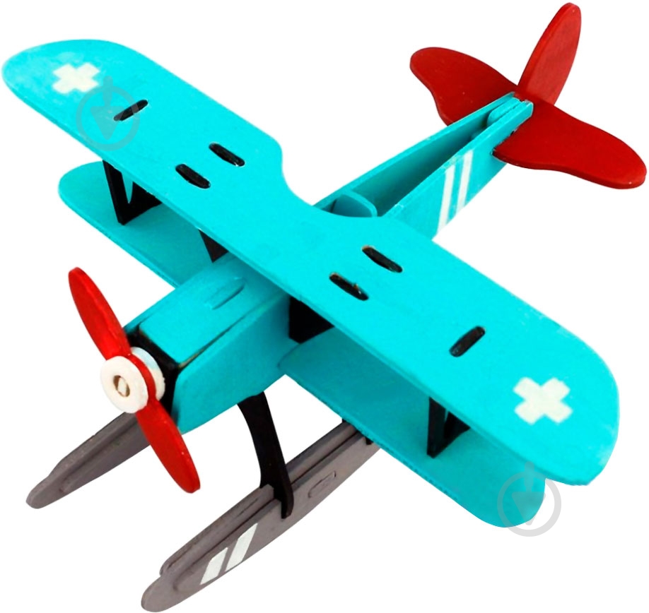 Конструктор-розмальовка Robotime Гідроплан HC260 - фото 1