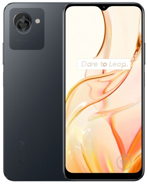 Смартфон realme C30s 3/64GB black (RMX3690) - фото 1