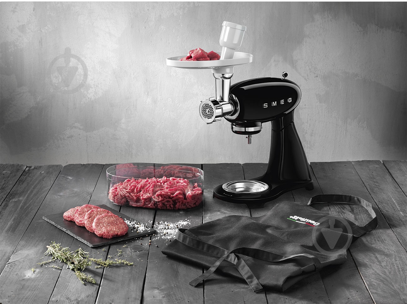 Міксер планетарний Smeg SMF03BLEU - фото 10 Міксер планетарний Smeg SMF03BLEU - фото 10