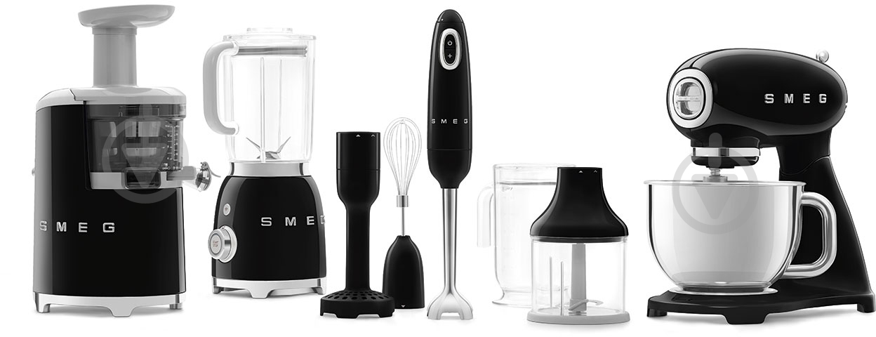 Міксер планетарний Smeg SMF03BLEU - фото 9 Міксер планетарний Smeg SMF03BLEU - фото 9