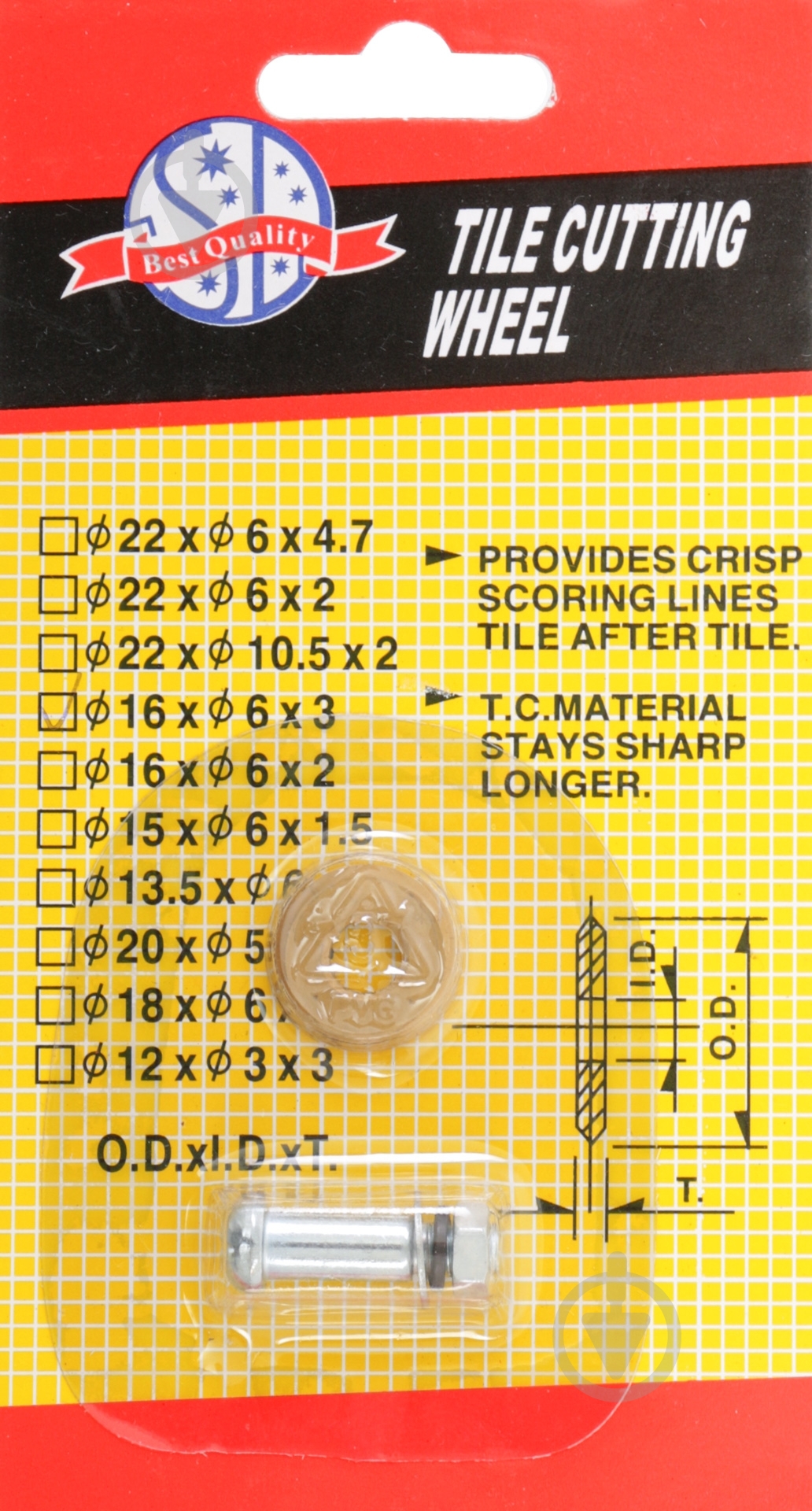 Ролик для плиткоріза Impextool  266-116 - фото 2