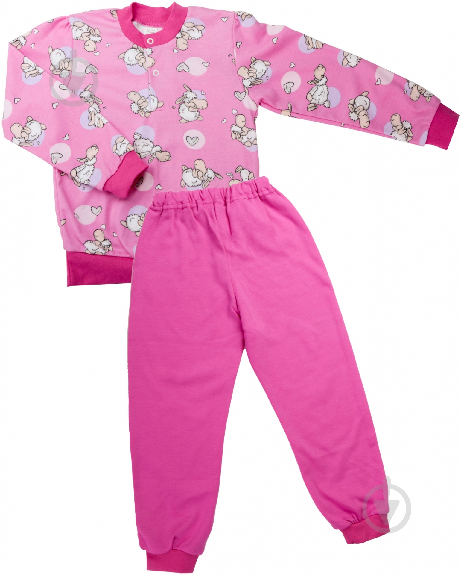 Пижама детская для девочки Ля-ля р.92 розовый - фото 1 Пижама детская для девочки Ля-ля р.92 розовый - фото 1