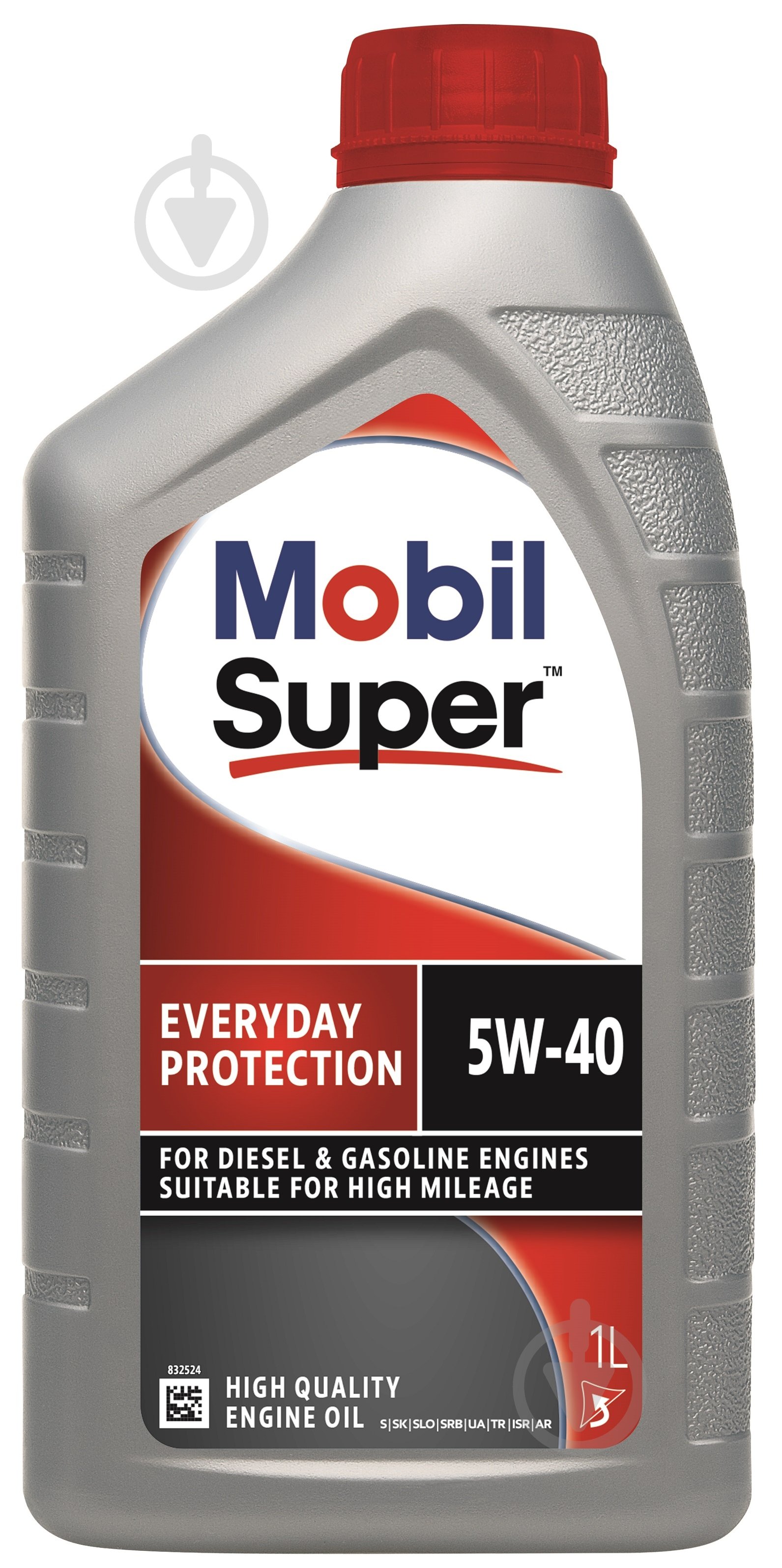 Моторна олива синтетична Mobil Super Everyday Protection 5W-40 1 л (157963) - фото 1