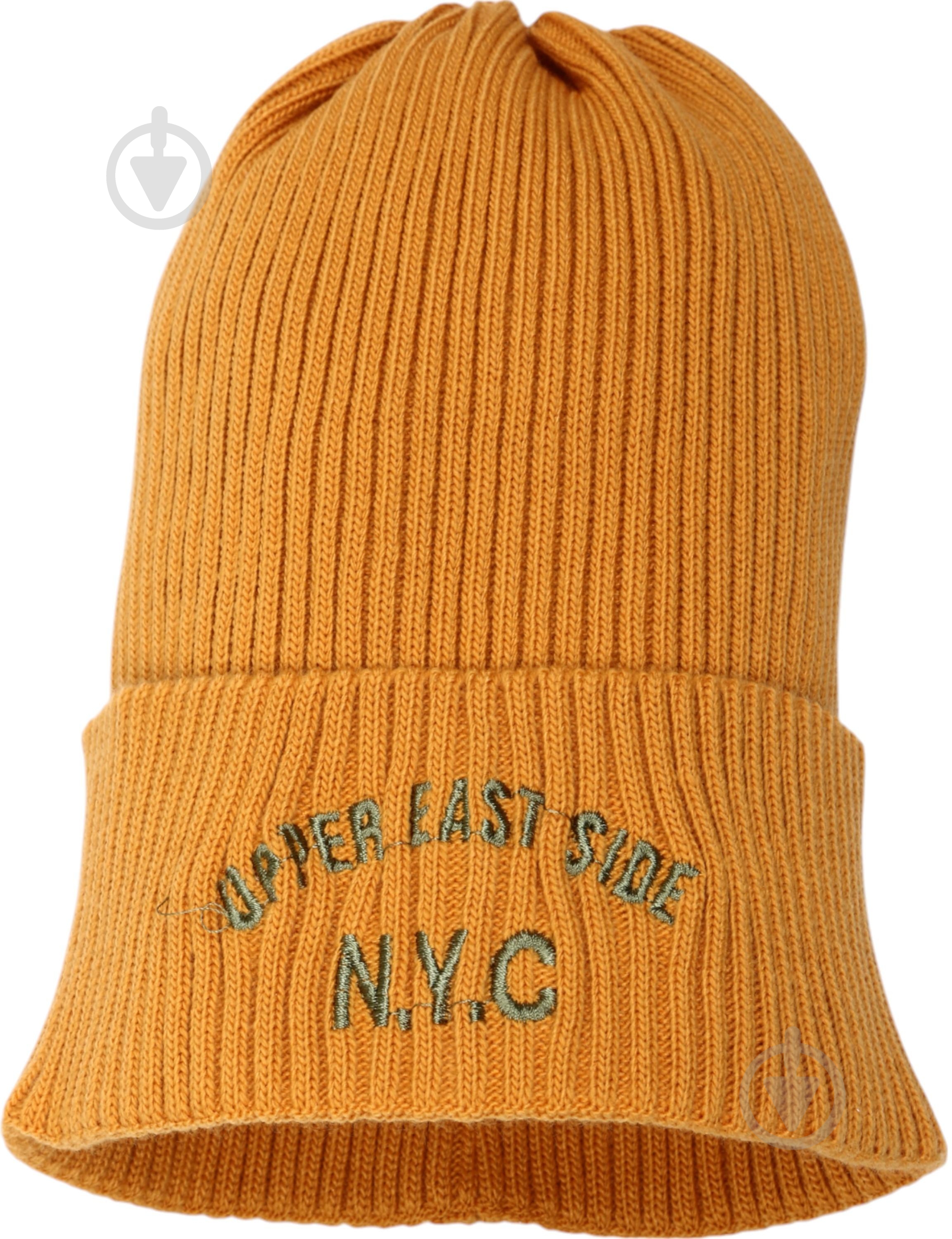 Шапка Pompona 24WP07k р.one size горчичный - фото 1