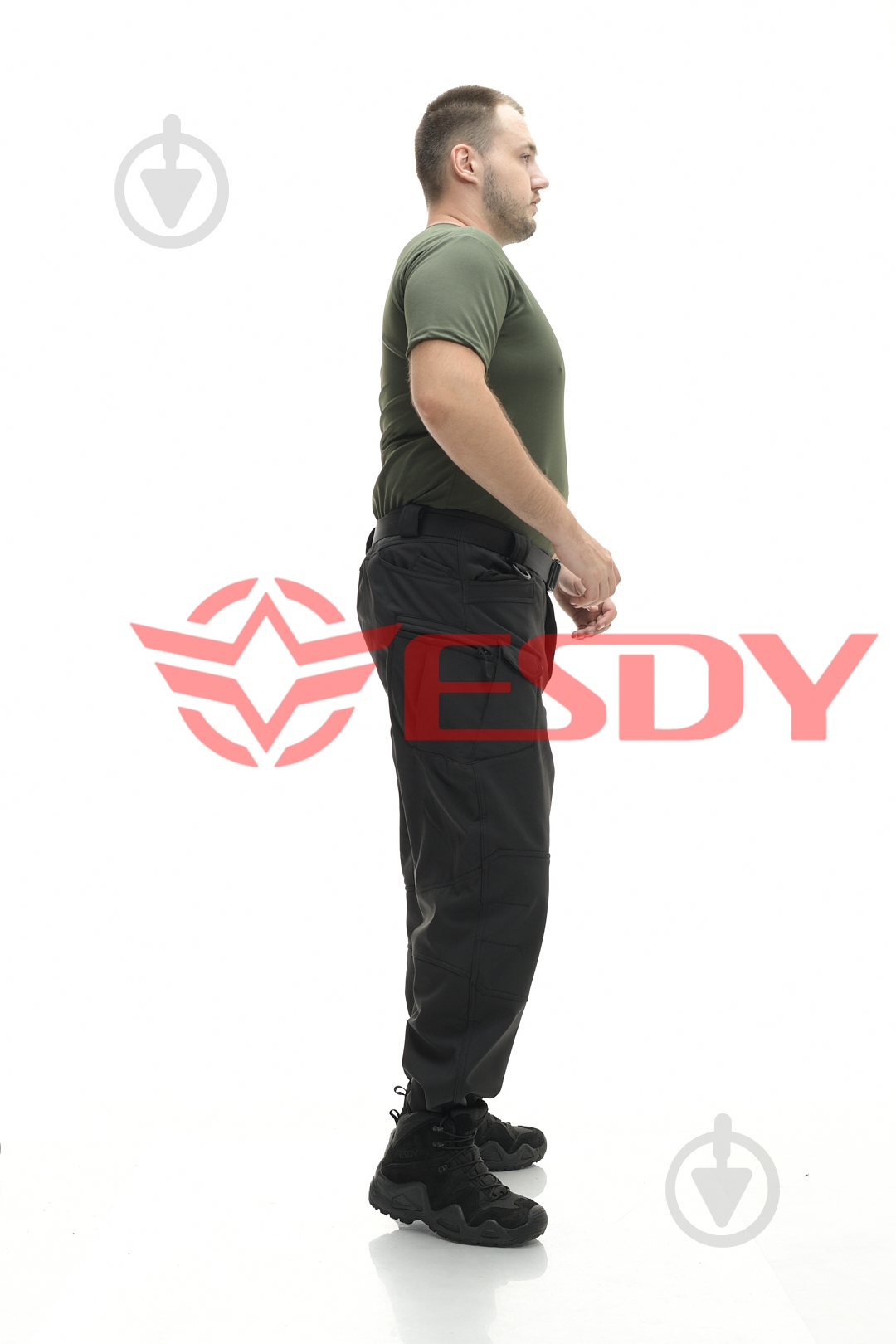 Брюки ESDY утепленные тактические Softshell IX-7 р. XXL черный - фото 8