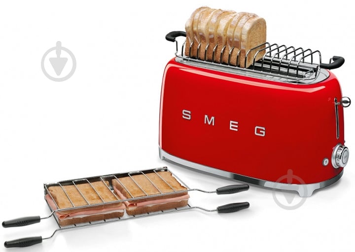 Тостер Smeg TSF02RDEU - фото 4