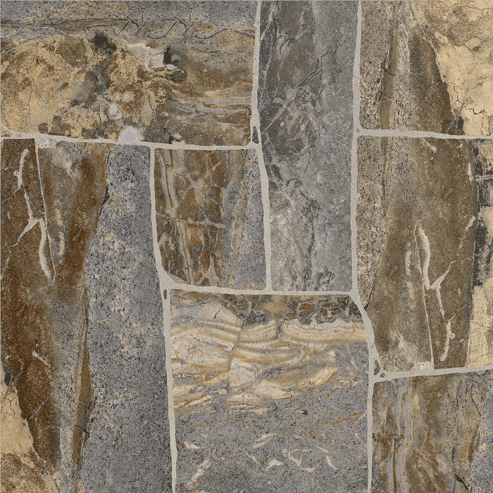 Плитка Cersanit Gaston brown 42x42 см - фото 2