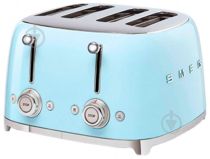 Тостер Smeg TSF03PBEU - фото 1 Тостер Smeg TSF03PBEU - фото 1