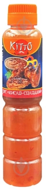 Соус Кітто Кисло-сладкий 200 мл - фото 1