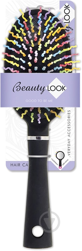 Щетка для волос Beauty Look для об'єму 400443 черный - фото 1