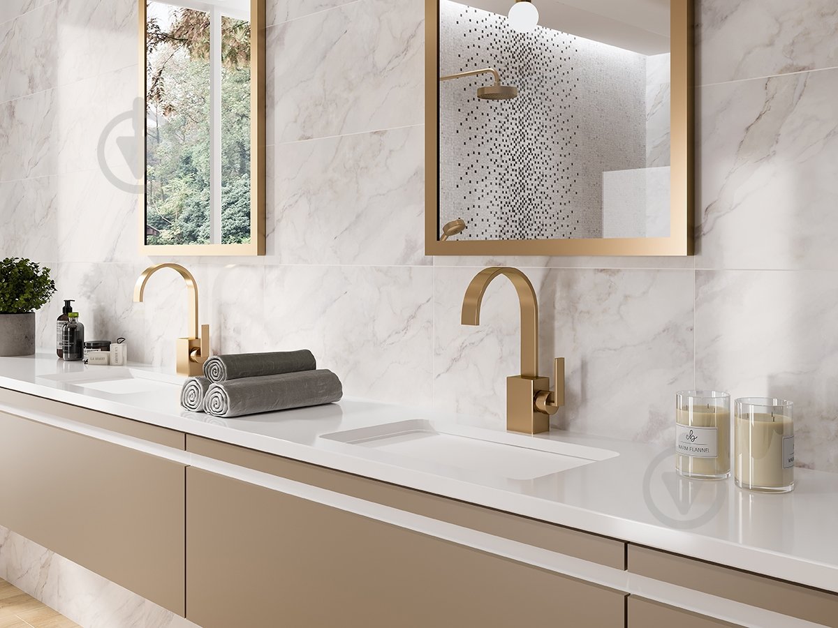 Плитка Cersanit Olimpia white glossy 29,7x60 см - фото 7