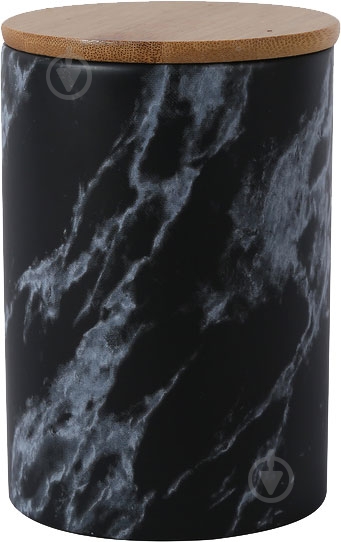 Банка Limited Edition MARBLE 750 мл чорна (202C-007-A1) - фото 1