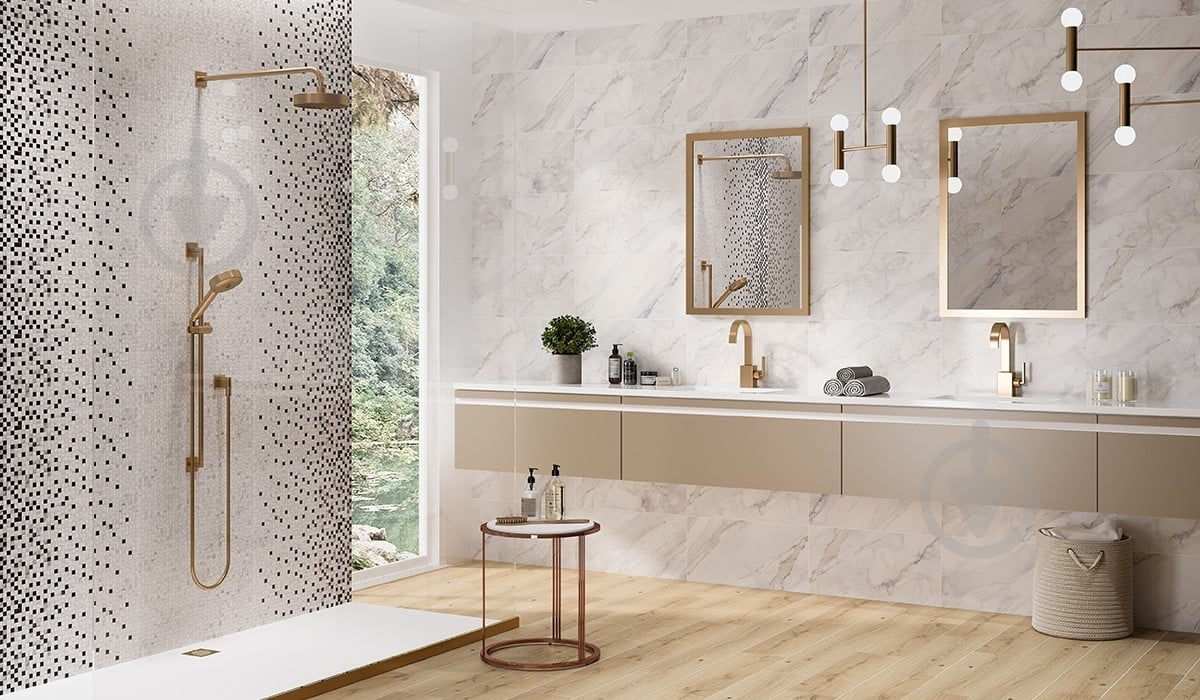 Плитка Cersanit Olimpia white structure glossy 29,7x60 см - фото 2