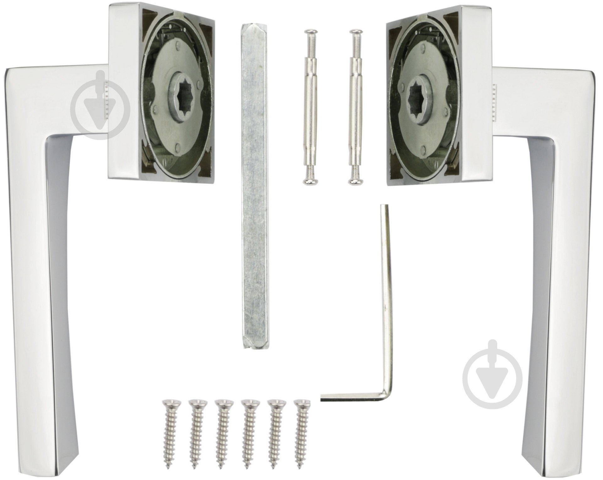 Ручка на розетке MVM Z-1420 полированный хром - фото 3 Ручка на розетке MVM Z-1420 полированный хром - фото 3